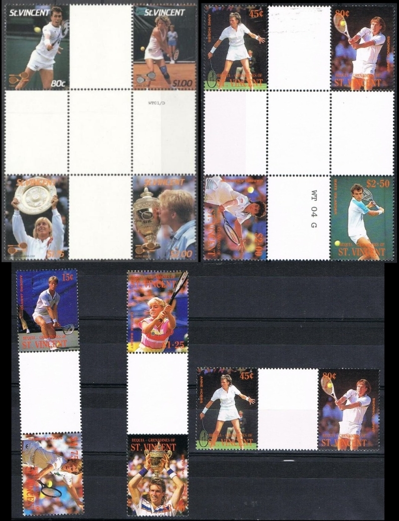 1987 International Lawn Tennis Players Center Cross-gutter Blocks 1987 International Lawn Tennis Players Center Cross-gutter Blocks